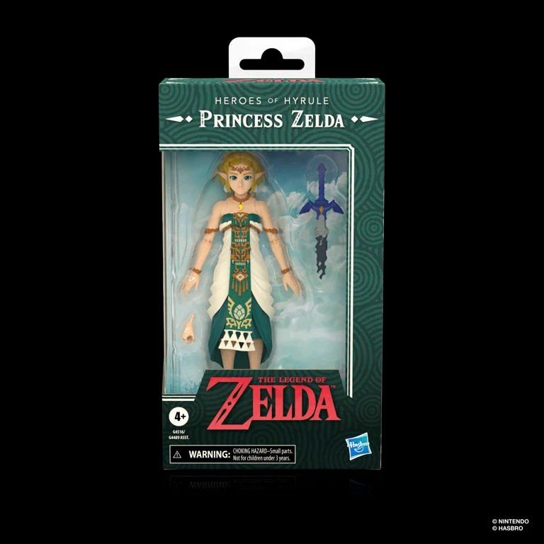 Hasbro The Legend of Zelda: Tears of the Kingdom Heroes of Hyrule Princess Zelda 6 Inch Action Figure