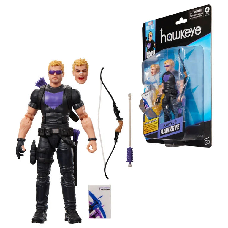 Marvel Legends Hawkeye #3 (2012) Hawkeye Action Figure & Comic Accessory