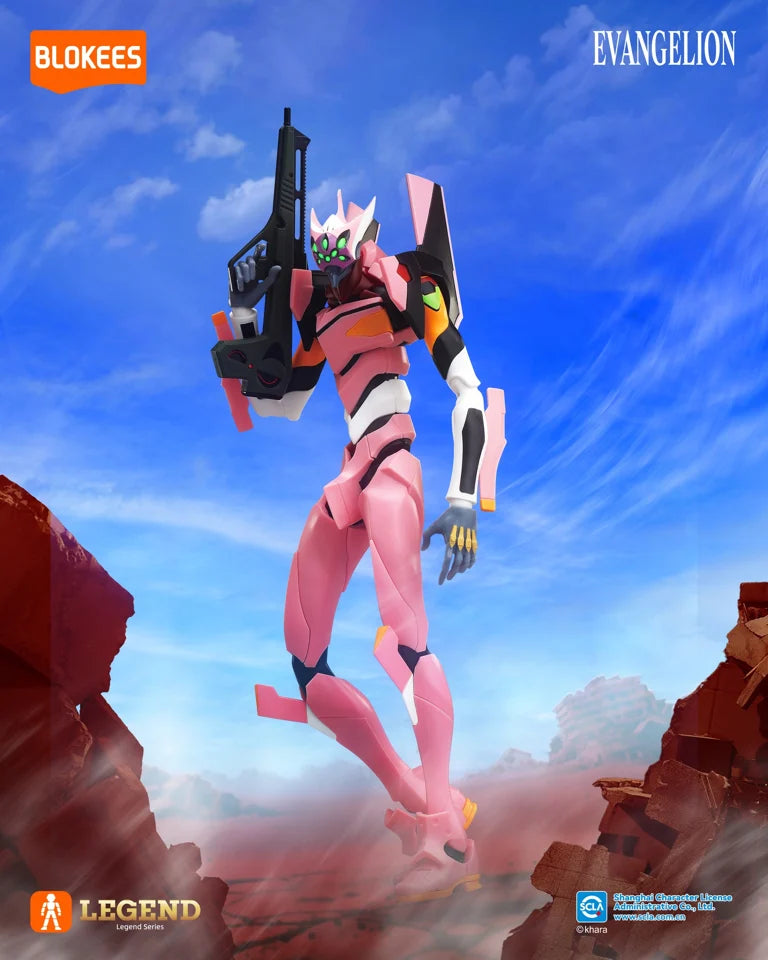 Blokees Neon Genesis Evangelion Legend Edition Production Model Custom Type-08α Plastic Model Kit