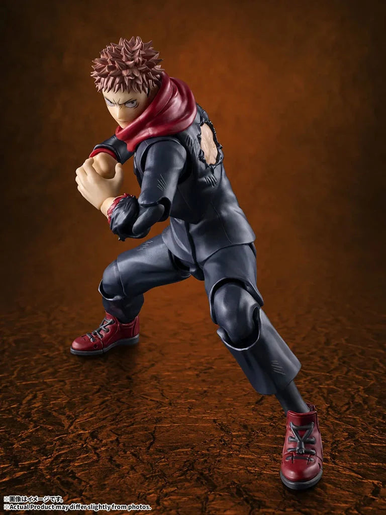 Bandai Tamashii Nations S.H.Figuarts Yuji Itadori 120% of Potential Jujutsu Kaisen Action Figure