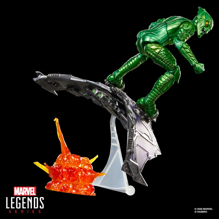 Hasbro Marvel Legends Spider-Man: No Way Home Green Goblin Action Figure and Glider Set