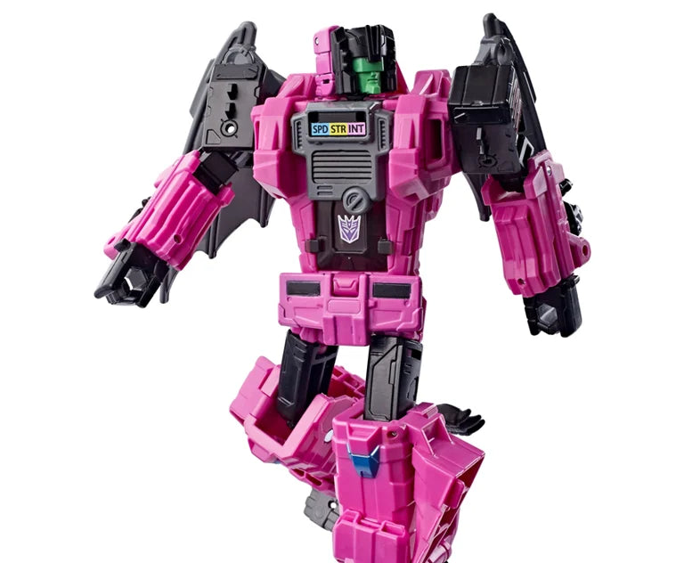 Hasbro Transformers Age of the Primes Deluxe Class Fangry with Brisko Headmaster 5.25-Inch Action Figure