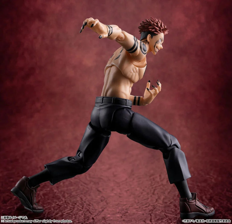 Bandai Tamashii Nations S.H.Figuarts Sukuna Jujutsu Kaisen Action Figure