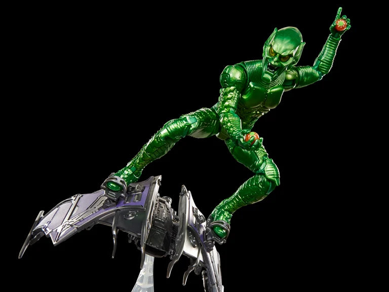 Hasbro Marvel Legends Spider-Man: No Way Home Green Goblin Action Figure and Glider Set