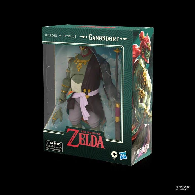 Hasbro The Legend of Zelda: Tears of the Kingdom Heroes of Hyrule Ganondorf 6 Inch Action Figure