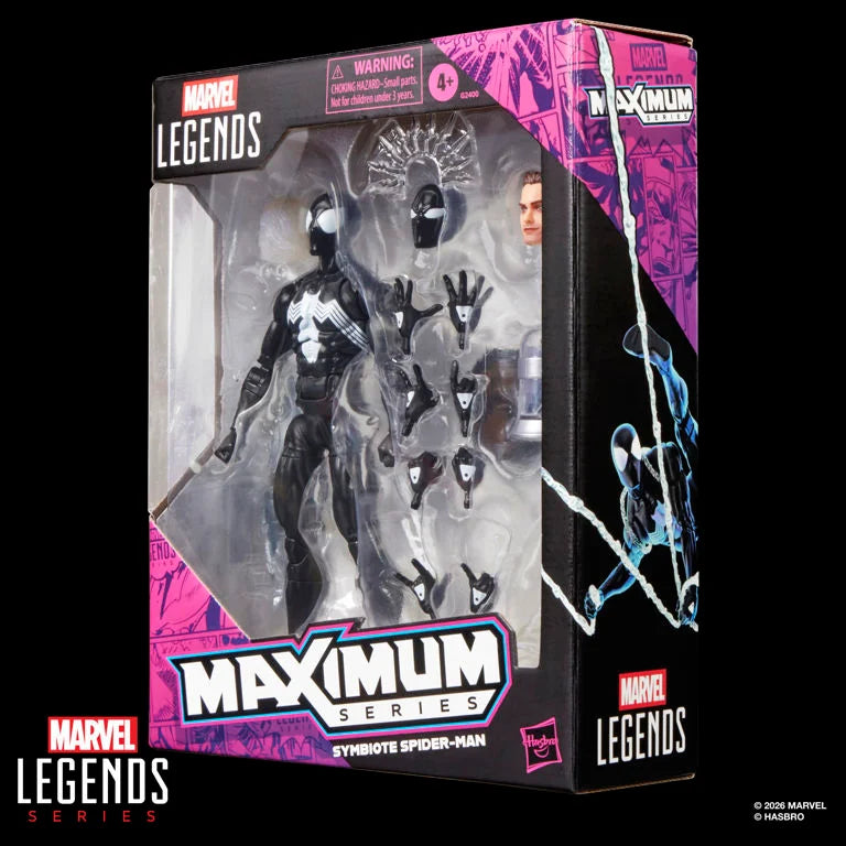 Marvel Legends Maximum Series Symbiote Spider-Man Action Figure