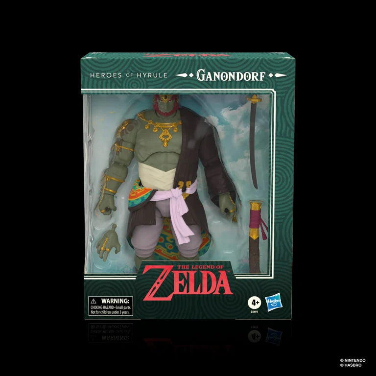 Hasbro The Legend of Zelda: Tears of the Kingdom Heroes of Hyrule Ganondorf 6 Inch Action Figure