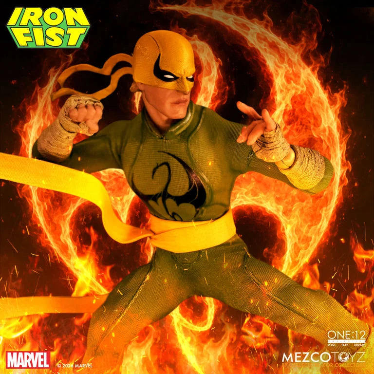 Mezco One:12 Collective Marvel Iron Fist Action Figure