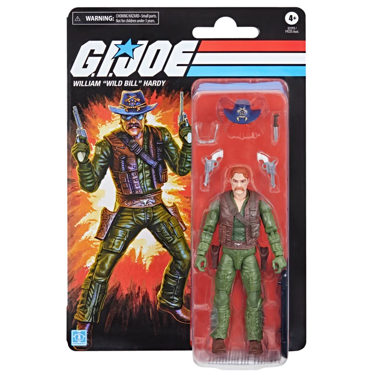 Hasbro G.I. Joe Classified Series Retro Collection William "Wild Bill" Hardy Action Figure