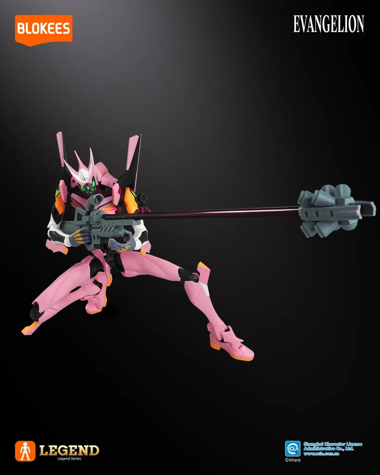 Blokees Neon Genesis Evangelion Legend Edition Production Model Custom Type-08α Plastic Model Kit