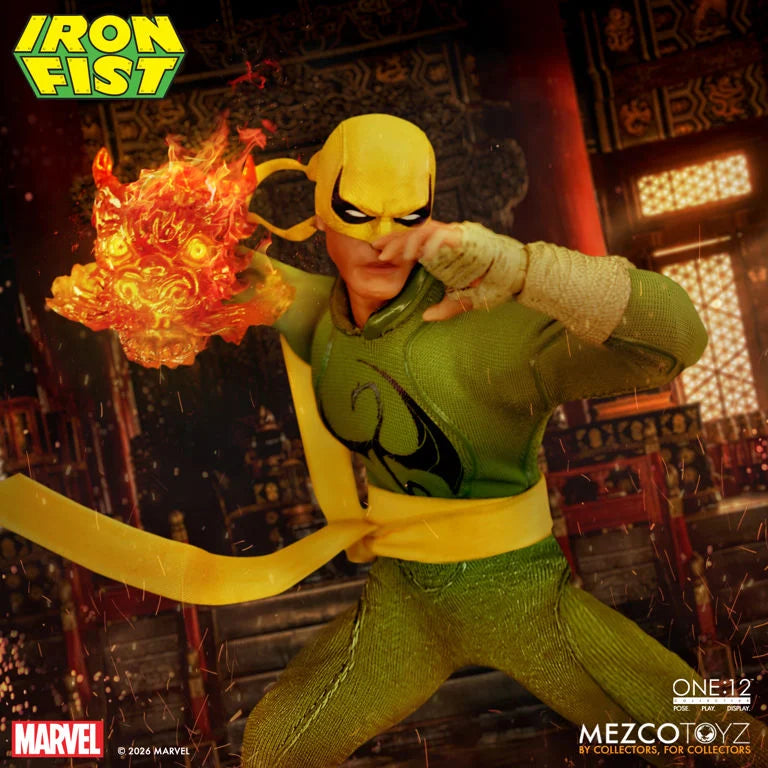 Mezco One:12 Collective Marvel Iron Fist Action Figure