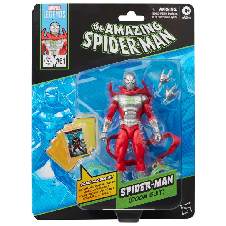 Marvel Legends Spider-Man Doom Suit Amazing Spider-Man #61 Action Figure
