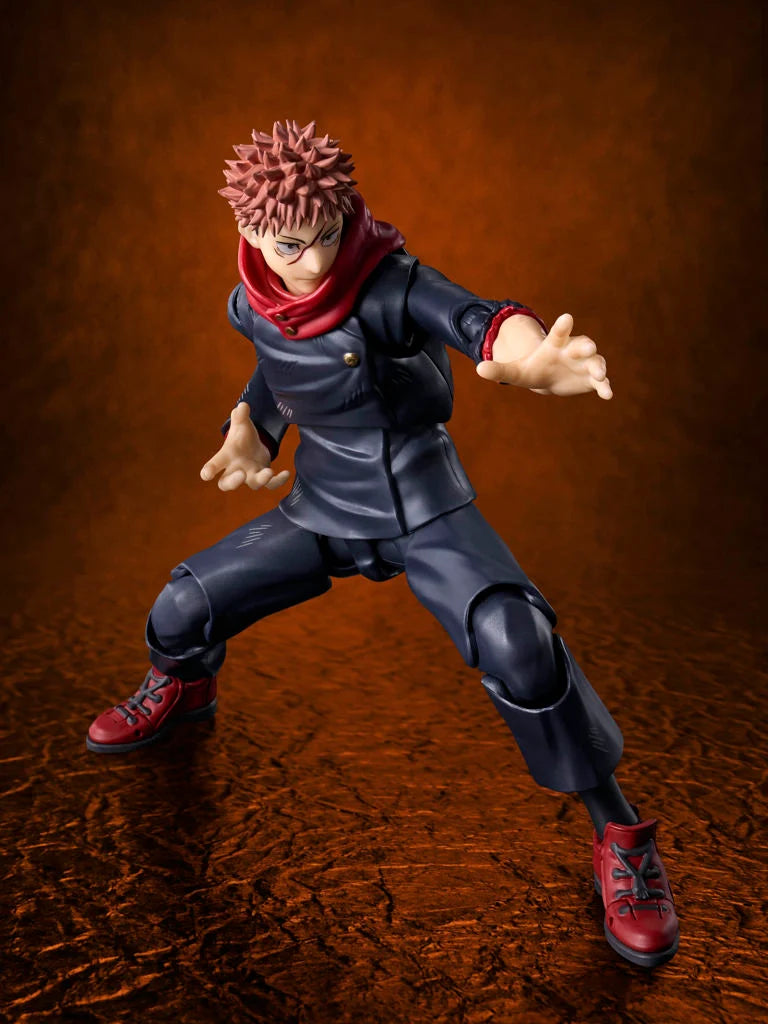 Bandai Tamashii Nations S.H.Figuarts Yuji Itadori 120% of Potential Jujutsu Kaisen Action Figure