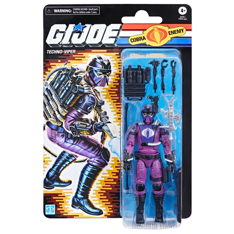 Hasbro G.I. Joe Classified Series Retro Collection Techno-Viper Action Figure