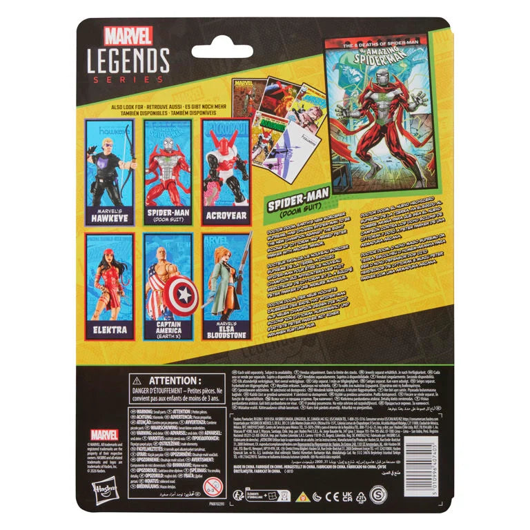 Marvel Legends Spider-Man Doom Suit Amazing Spider-Man #61 Action Figure