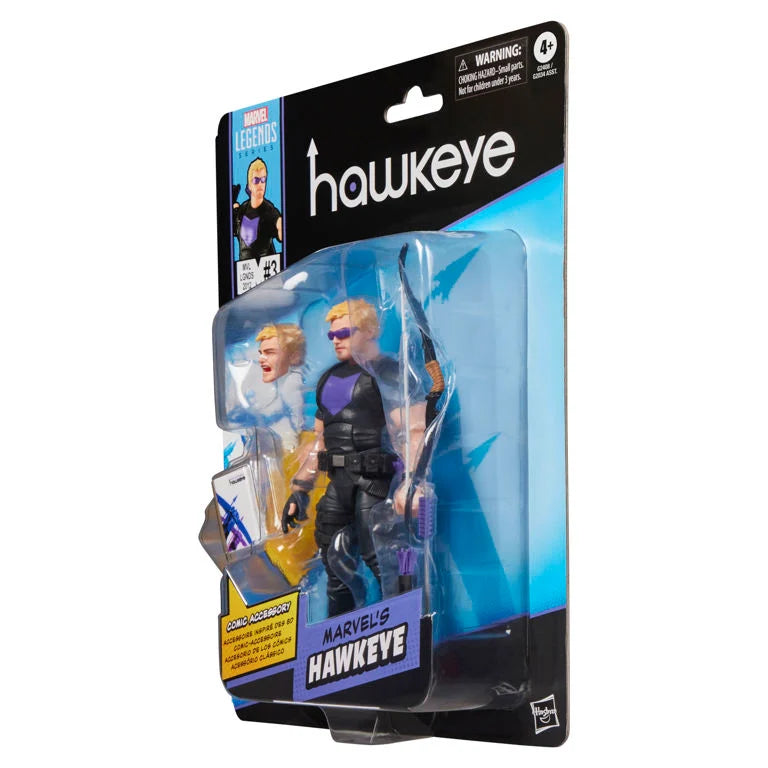 Marvel Legends Hawkeye #3 (2012) Hawkeye Action Figure & Comic Accessory