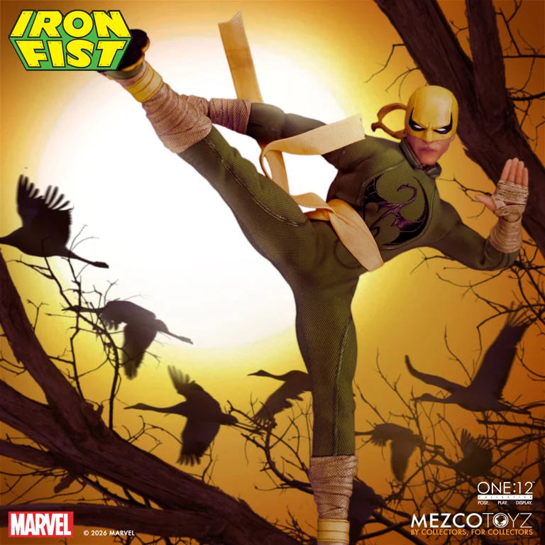 Mezco One:12 Collective Marvel Iron Fist Action Figure