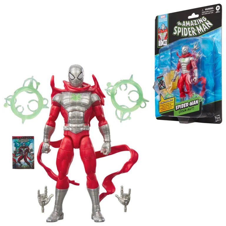 Marvel Legends Spider-Man Doom Suit Amazing Spider-Man #61 Action Figure
