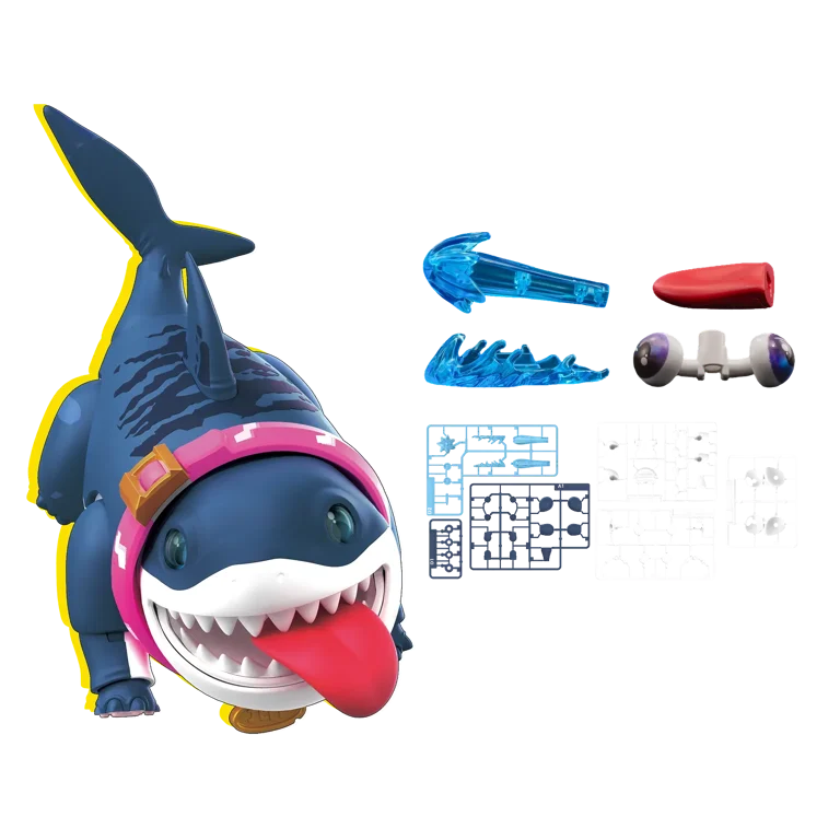Blokees Marvel Rivals Jeff the Land Shark Plastic Model Kit