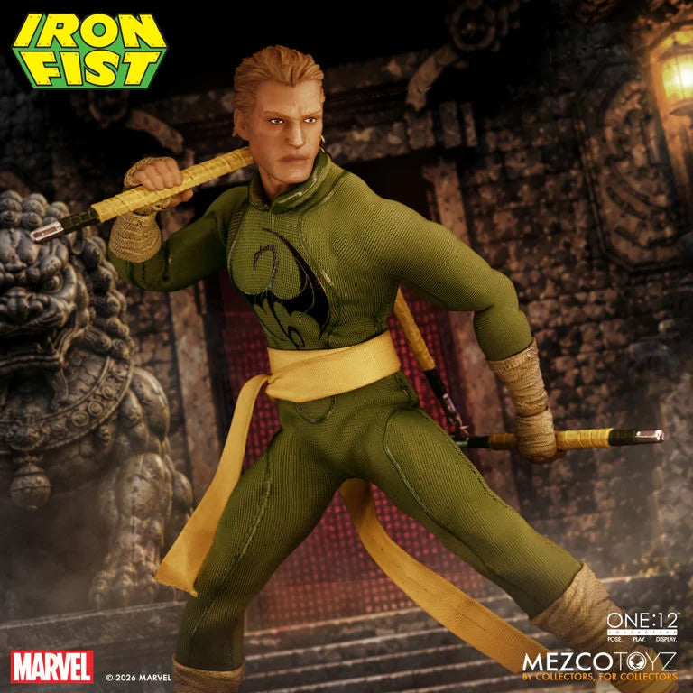 Mezco One:12 Collective Marvel Iron Fist Action Figure
