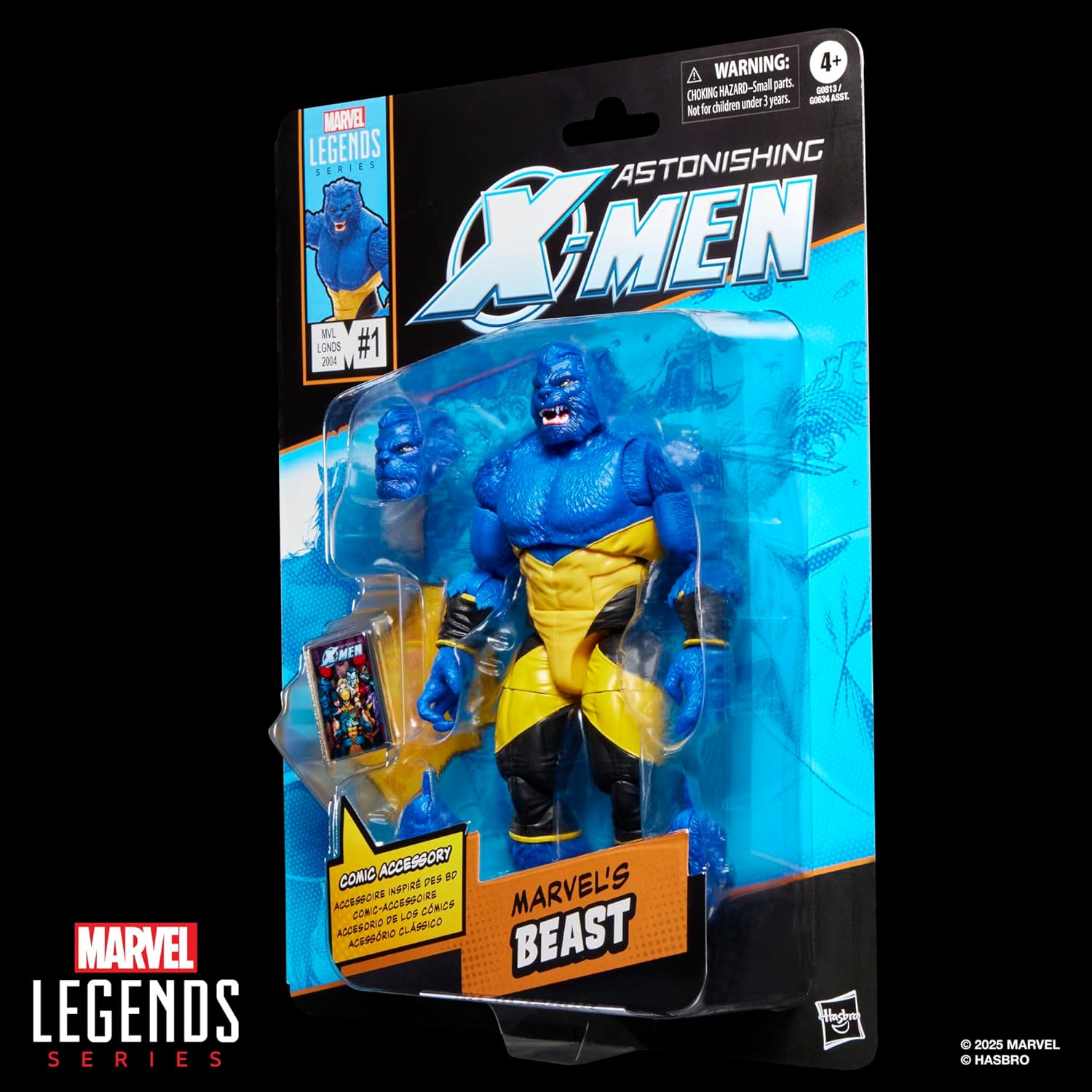 Marvel Legends Astonishing X-Men Beast 6-Inch Action Figure with Accessories