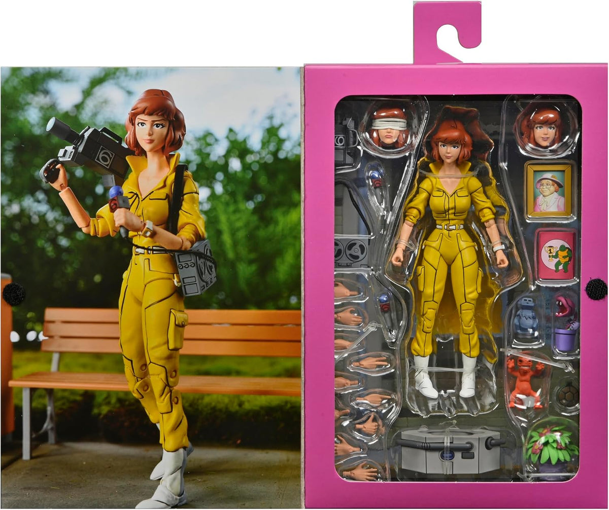 NECA Teenage Mutant Ninja Turtles Ultimate April O'Neil 7-Inch Action Figure