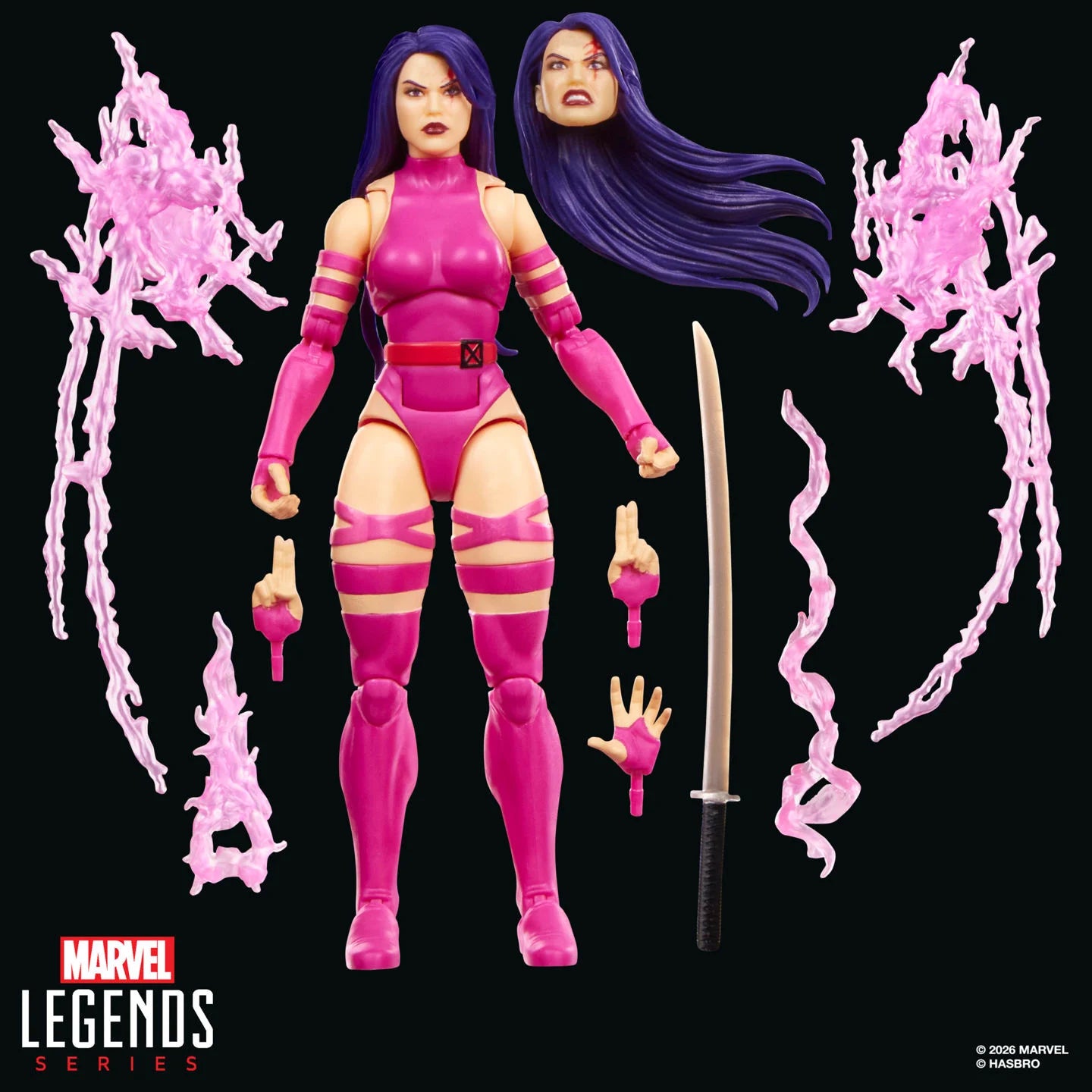 Marvel Legends Gamerverse Wolverine vs. Psylocke 2-Pack Action Figures