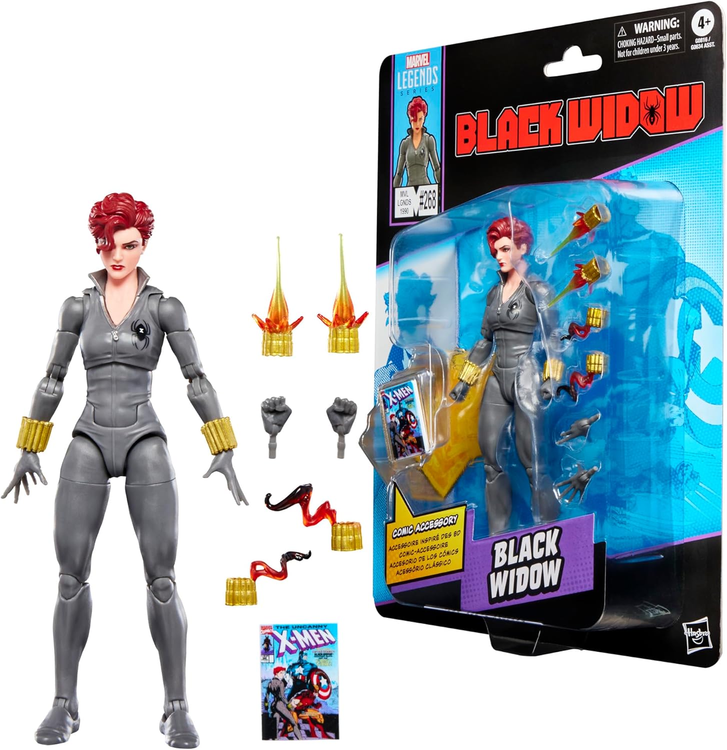 Black Widow Marvel Legends Series Black Widow 6-Inch Action Figure