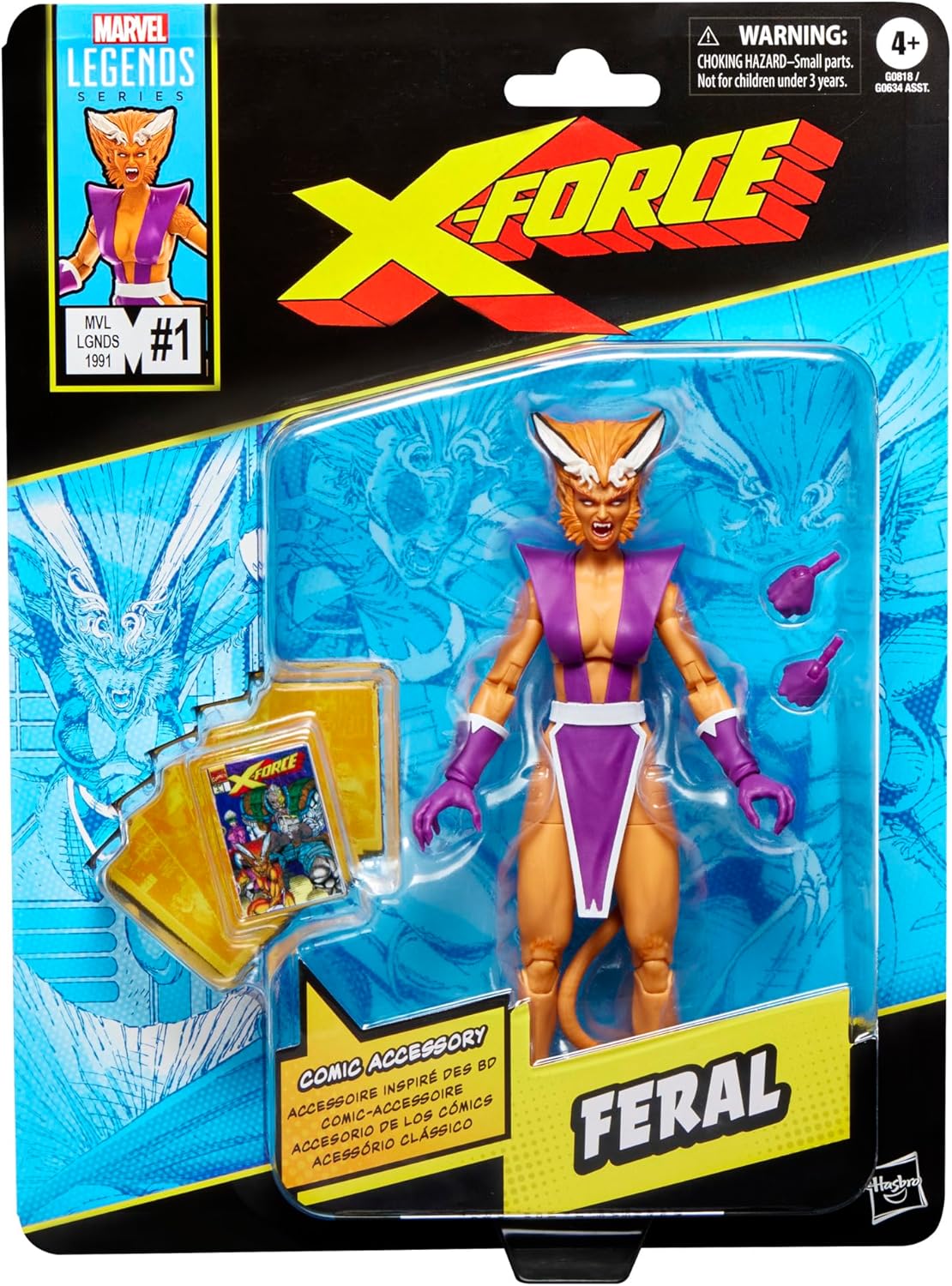 Marvel Legends Feral X-Force 6-Inch Action Figure