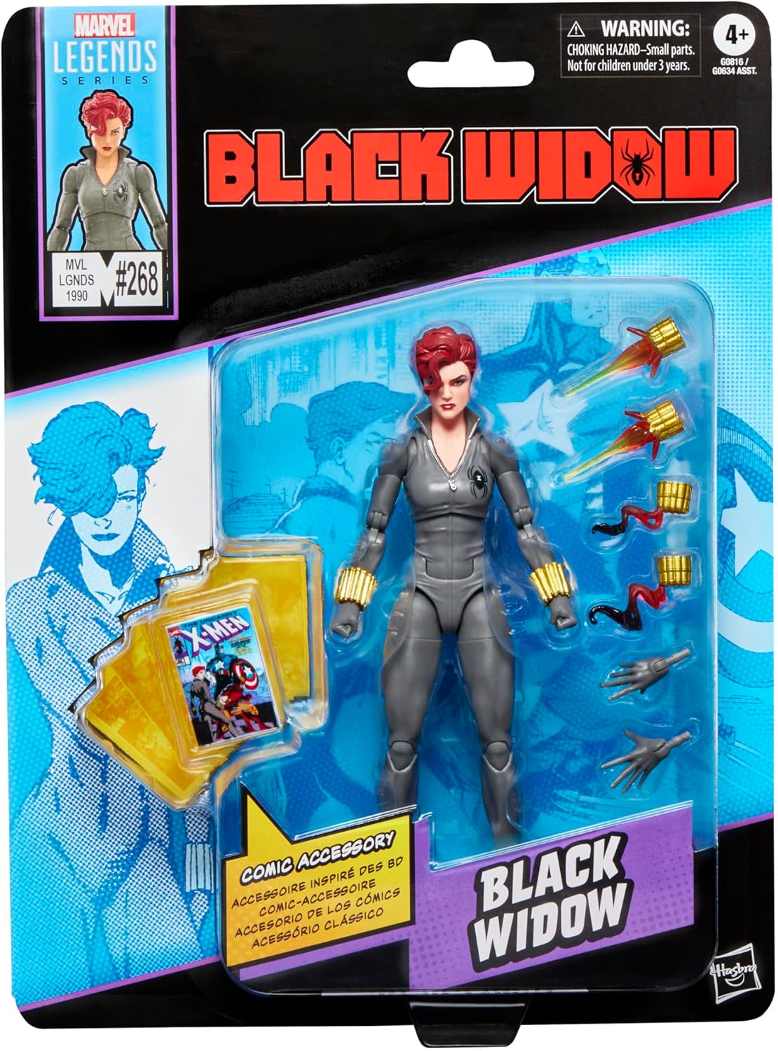 Black Widow Marvel Legends Series Black Widow 6-Inch Action Figure