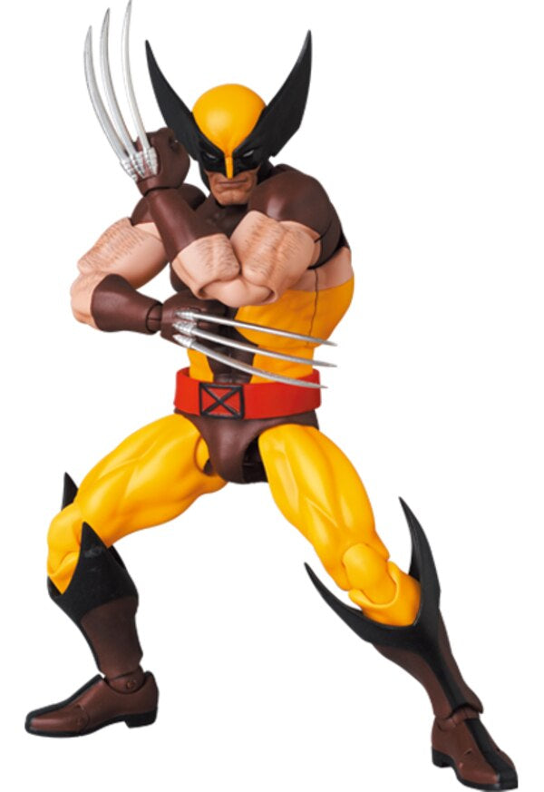 Marvel MAFEX No.138 Wolverine Action Figure | Brown Costume (Reissue)