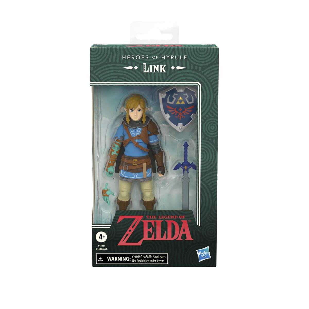 The Legend of Zelda: Tears of the Kingdom Heroes of Hyrule Link 6 Inch Action Figure by Hasbro