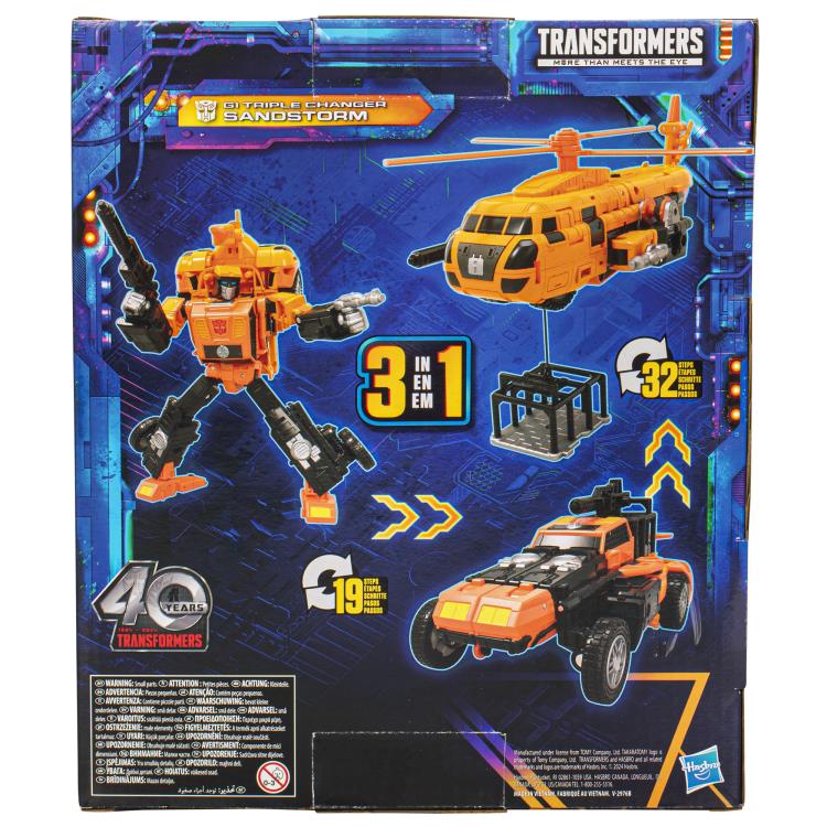 Transformers: Legacy United Leader G1 Triple Changer Sandstorm