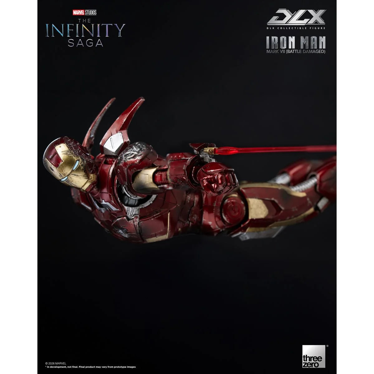 Marvel Studios: The Infinity Saga Iron Man Mark 7 Battle Damaged DLX Action Figure