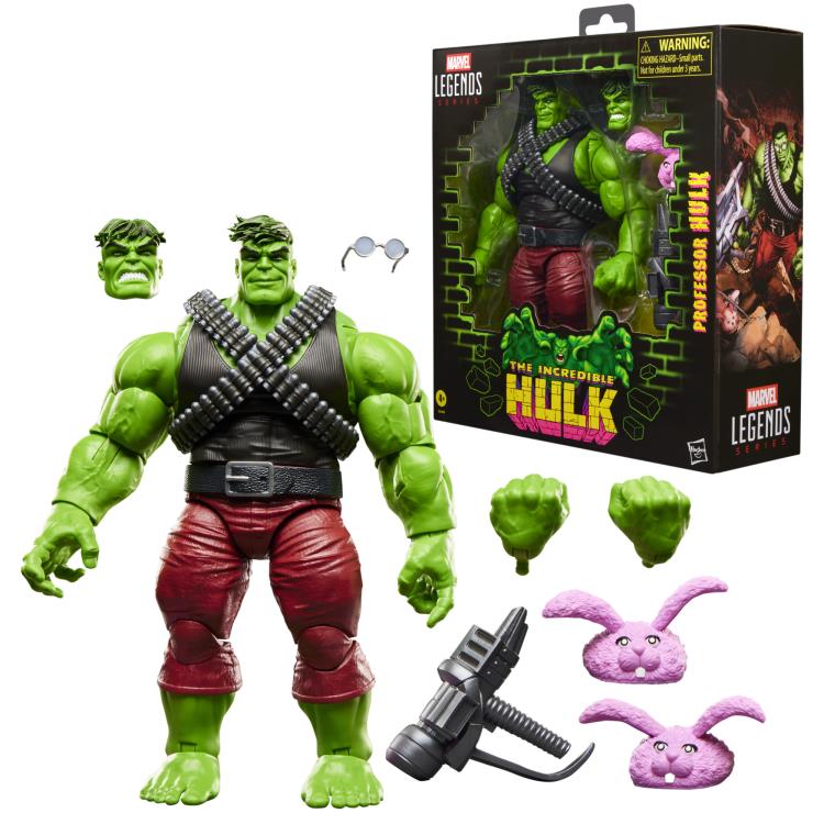 The Incredible Hulk Marvel Legends Professor Hulk Deluxe Action Figure