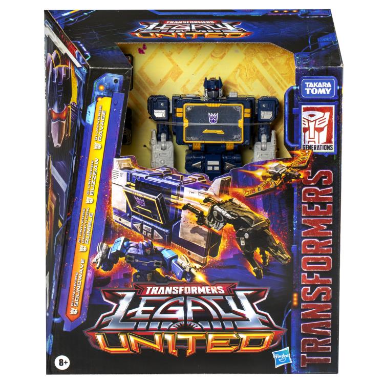 Transformers: Legacy United Líder G1 Universo Soundwave 