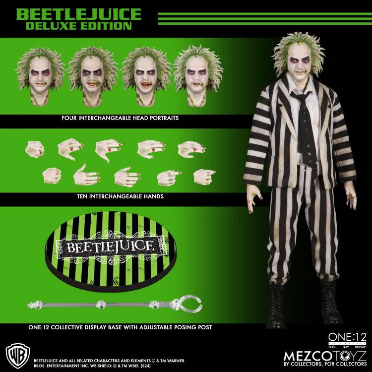 Beetlejuice de One:12 Collective - Edición Deluxe