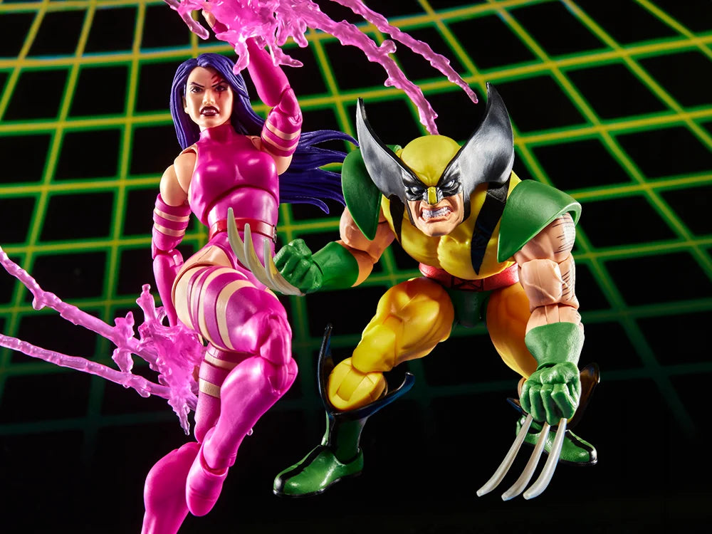Marvel Legends Gamerverse Wolverine vs. Psylocke 2-Pack Action Figures