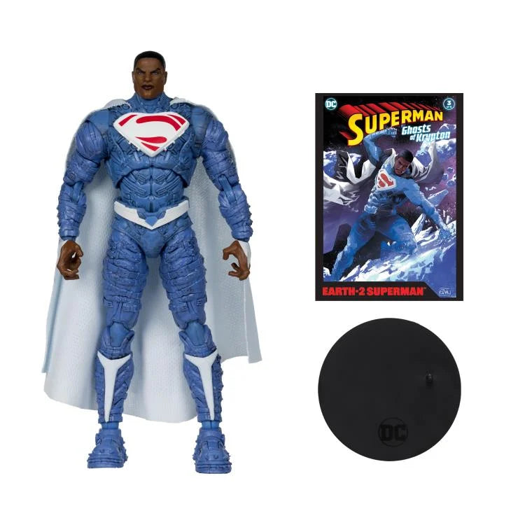 Superman: Ghosts of Krypton Page Punchers Earth-2 Superman 7" Figure with Comic