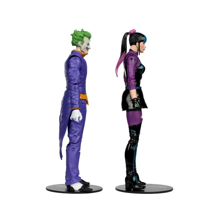 DC Multiverse The Joker and Punchline 7-Inch Scale Action Figure 2-Pack