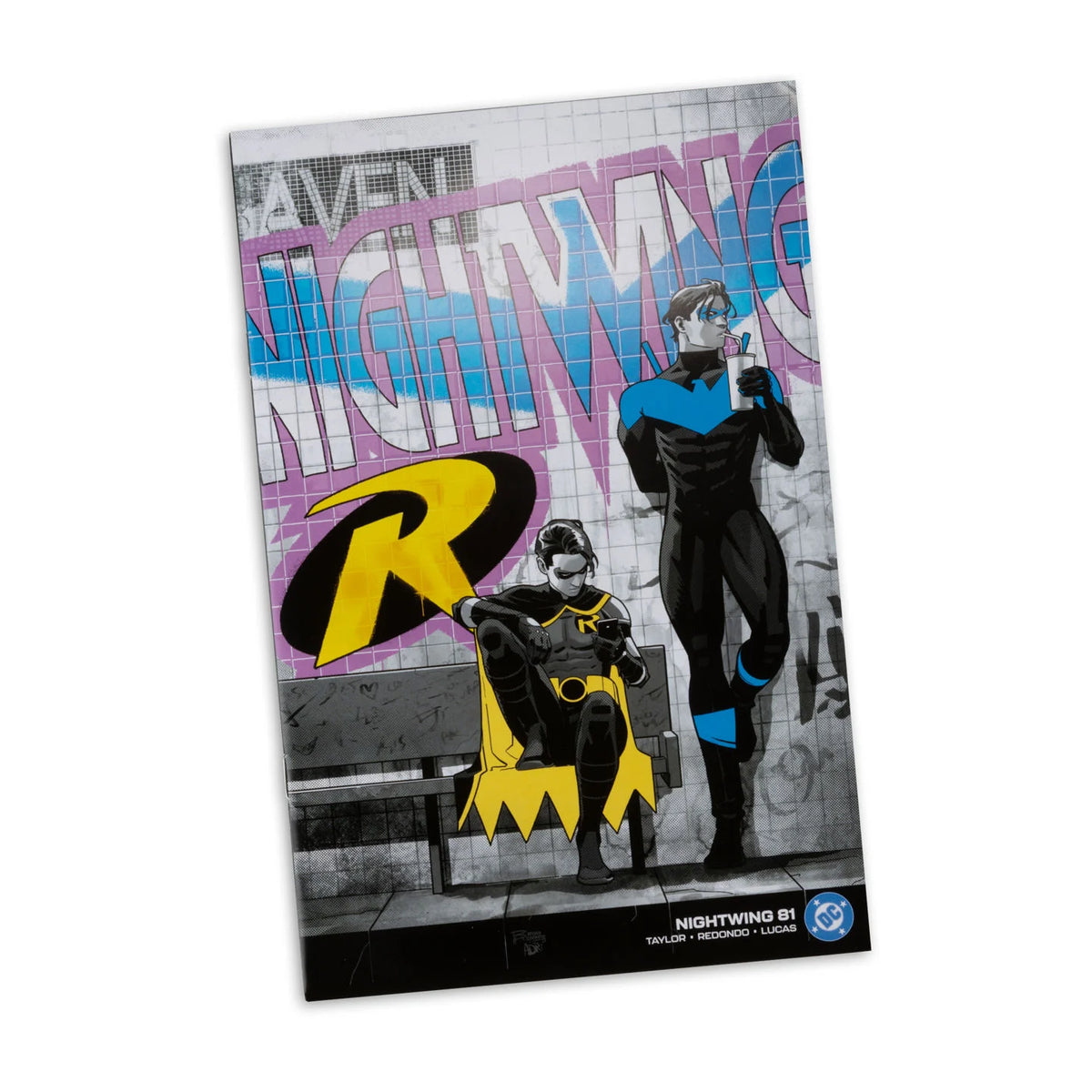 McFarlane DC Direct Page Punchers Nightwing #81 7-Inch Action Figure with Comic