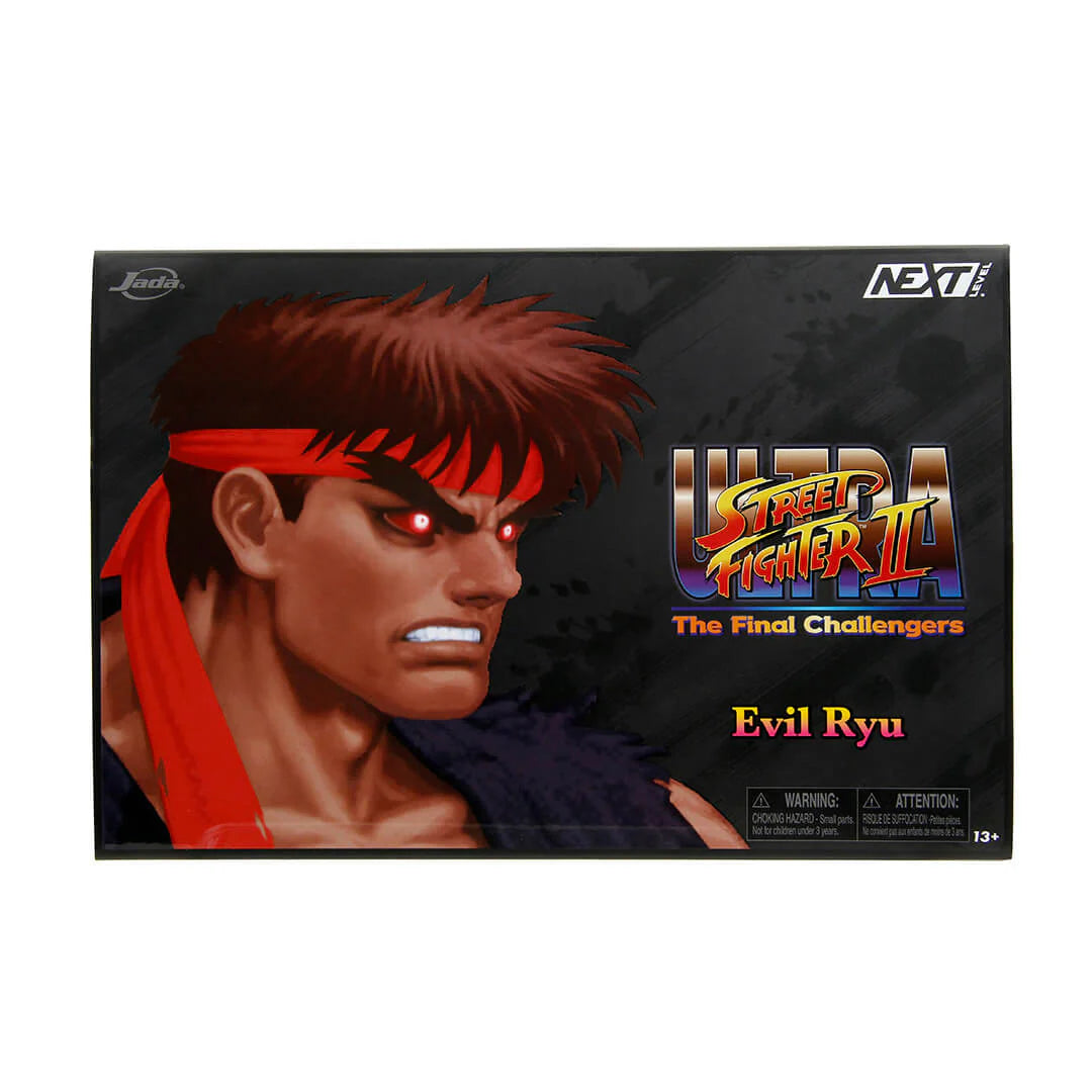 Jada Toys Ultra Street Fighter II Evil Ryu 1:12 Scale Action Figure