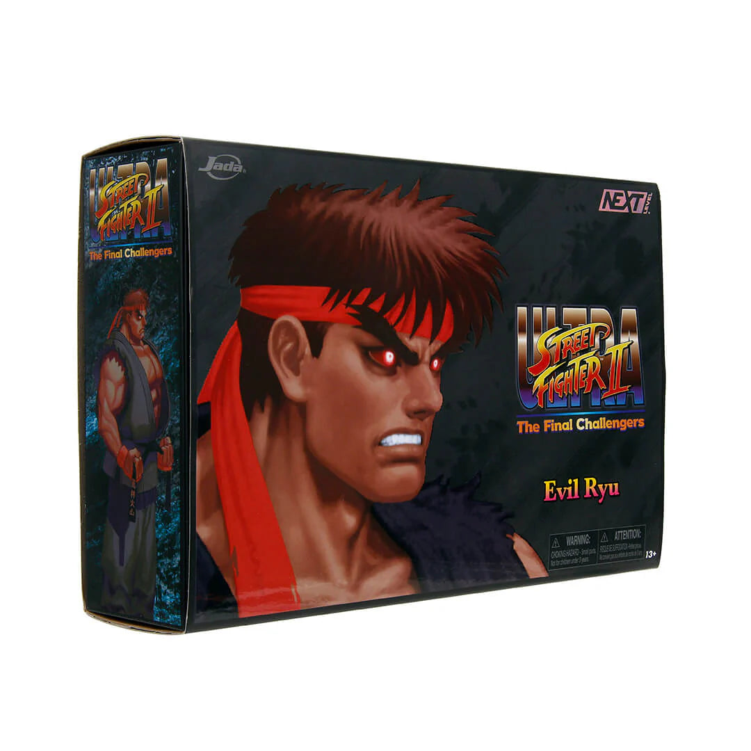 Jada Toys Ultra Street Fighter II Evil Ryu 1:12 Scale Action Figure