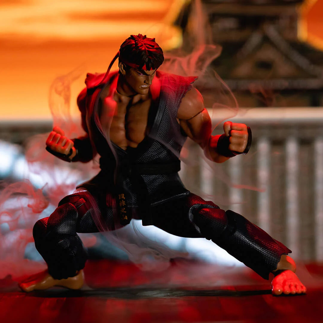 Jada Toys Ultra Street Fighter II Evil Ryu 1:12 Scale Action Figure
