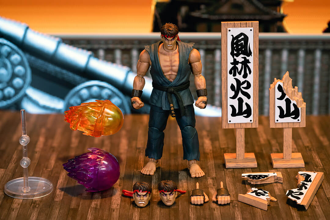 Jada Toys Ultra Street Fighter II Evil Ryu 1:12 Scale Action Figure