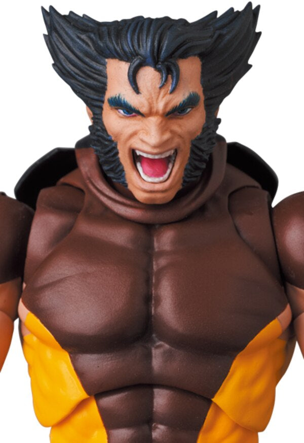 Marvel MAFEX No.138 Wolverine Action Figure | Brown Costume (Reissue)