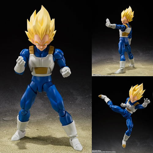 Dragon Ball Z S.H.Figuarts Super Saiyan Vegeta (Dangerous Pride) Action Figure