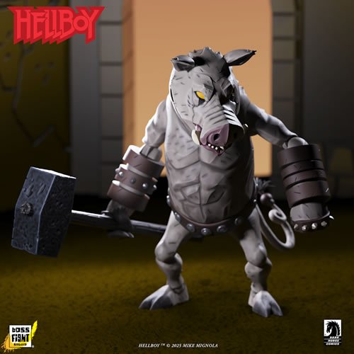 Hellboy The Wild Hunt Gruagach Action Figure 1/12 Scale