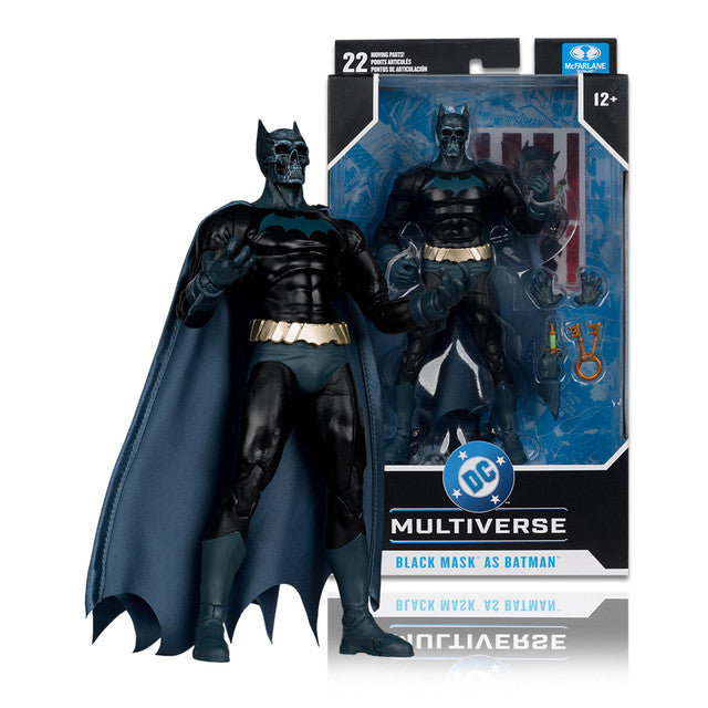 DC Multiverse Batman: Madhouse - 7" Scale Black Mask As Batman | Preorder