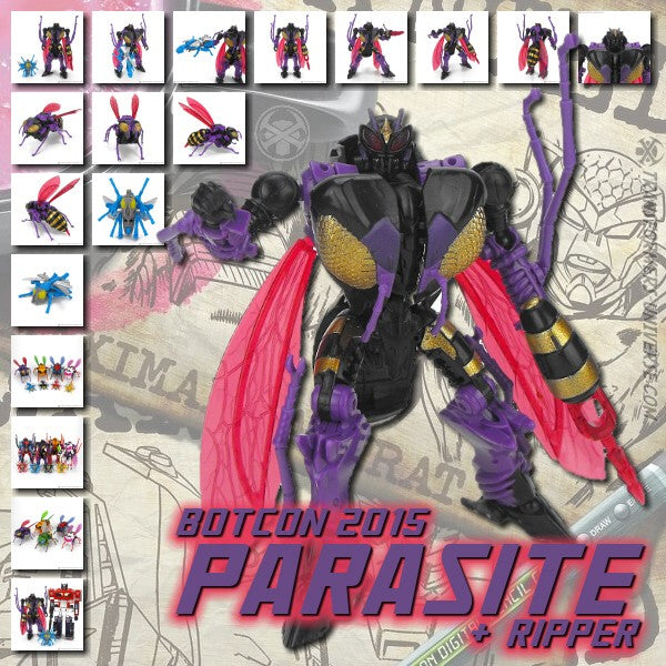 Waruder Parasite Transforming Collectible Figure